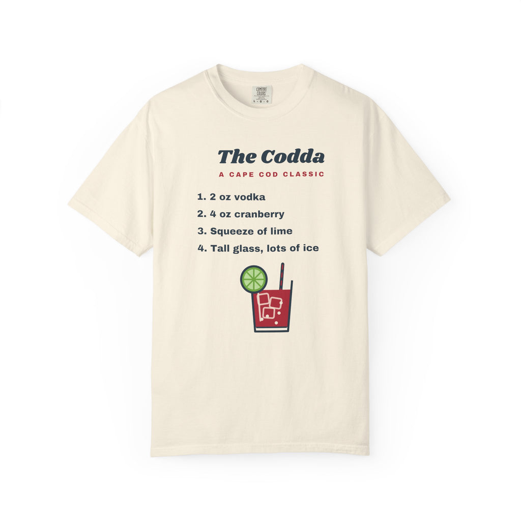 The Codda Recipe Tee | Cape Codder Cocktail Shirt