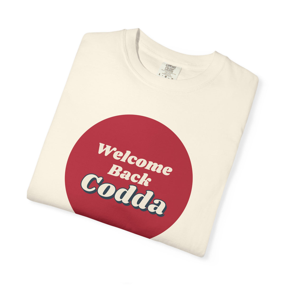 Welcome Back Codda Circle Tee | Cape Codder Cocktail Shirt