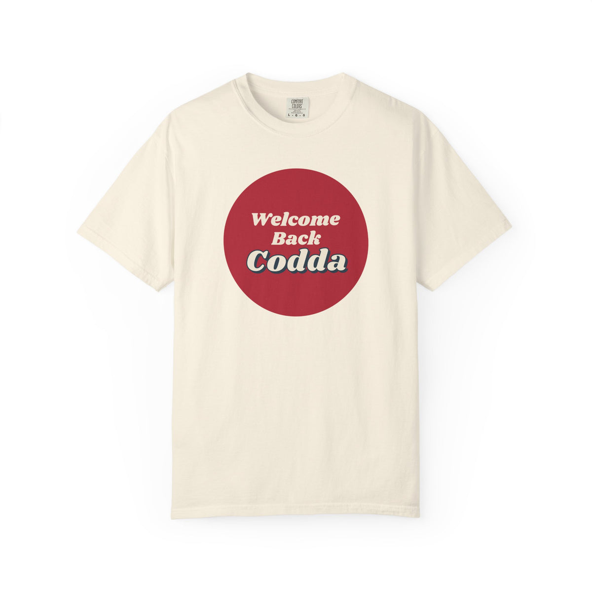 Welcome Back Codda Circle Tee | Cape Codder Cocktail Shirt