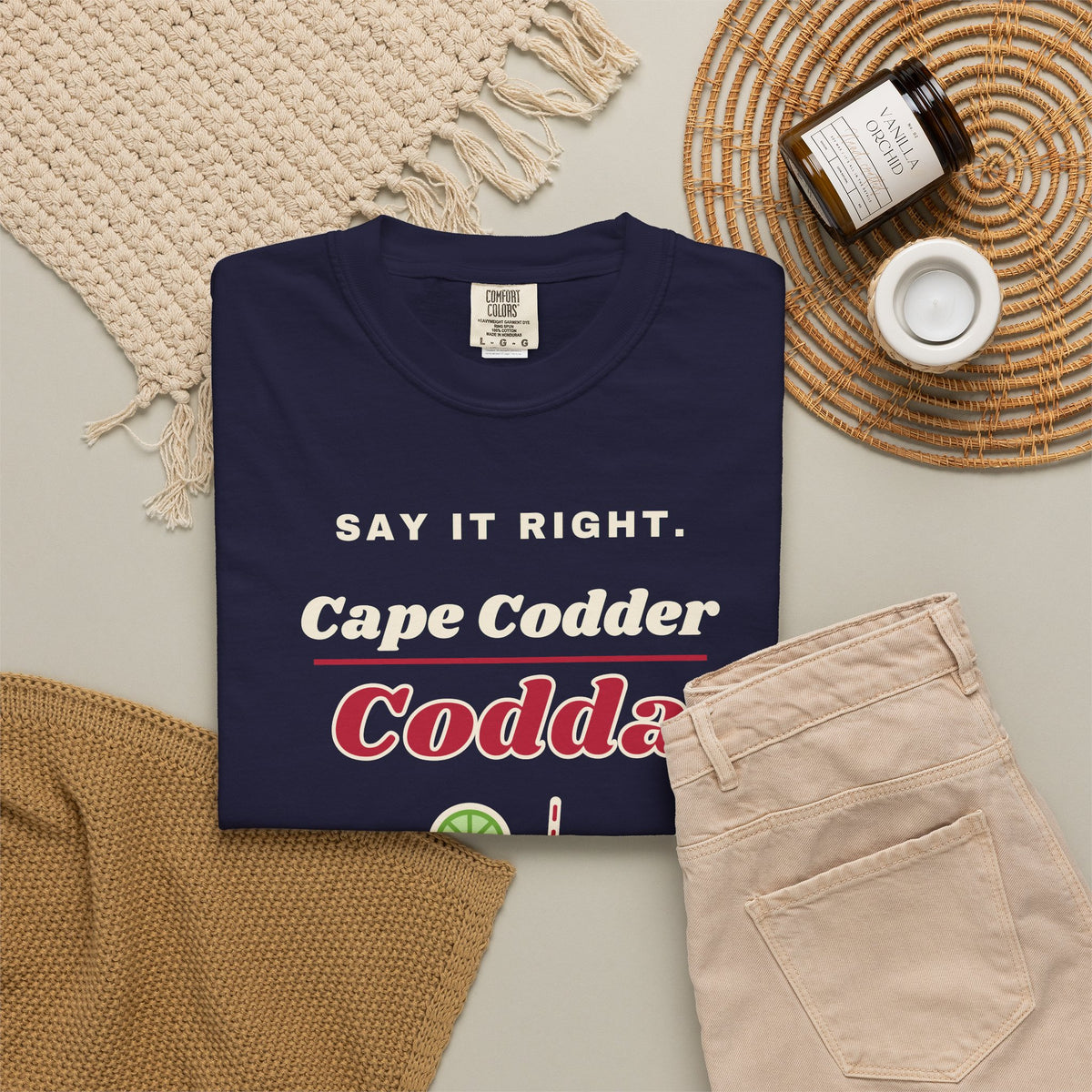 Say It Right Codda Tee, Dark Edition | Cape Codder Cocktail Shirt