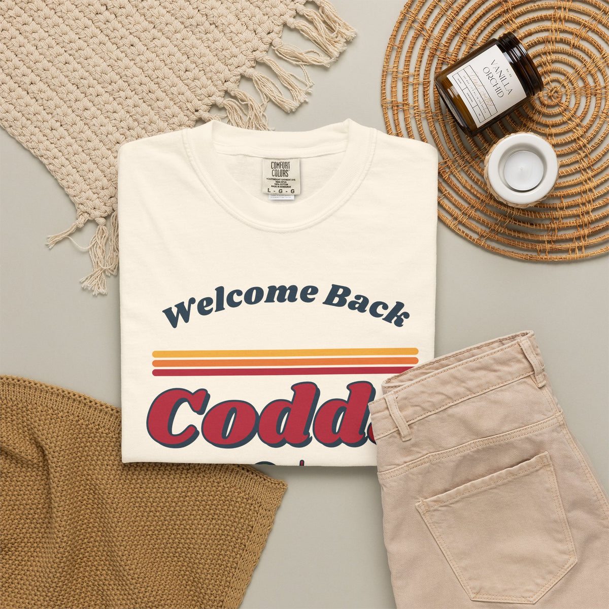 Welcome Back Codda Retro Tee | Cape Codder Cocktail Shirt