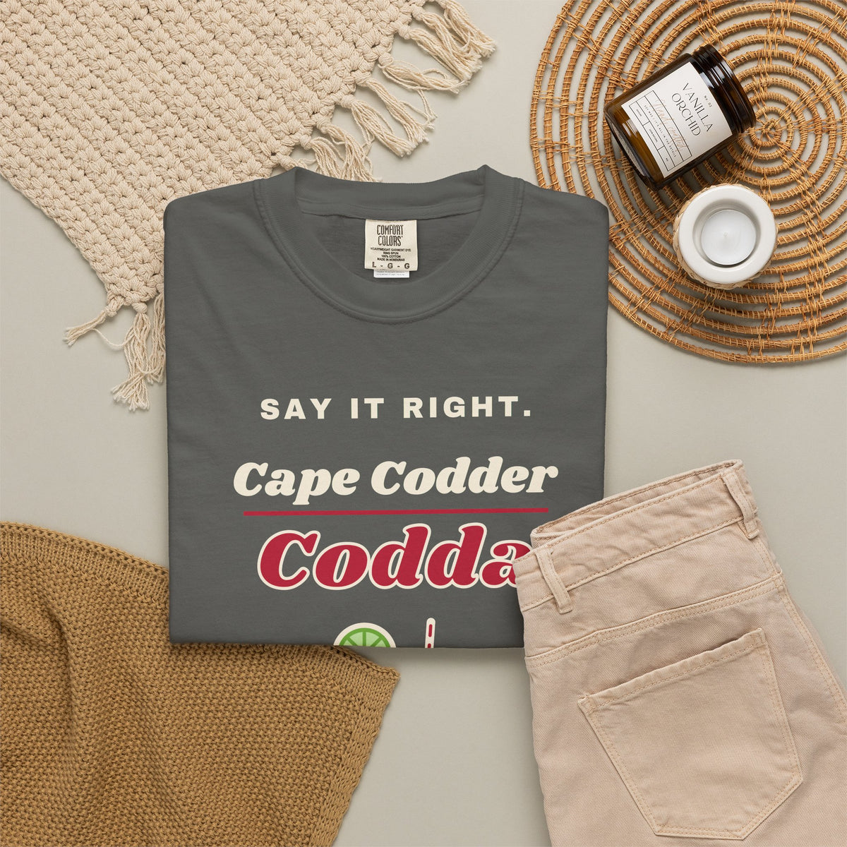 Say It Right Codda Tee, Dark Edition | Cape Codder Cocktail Shirt