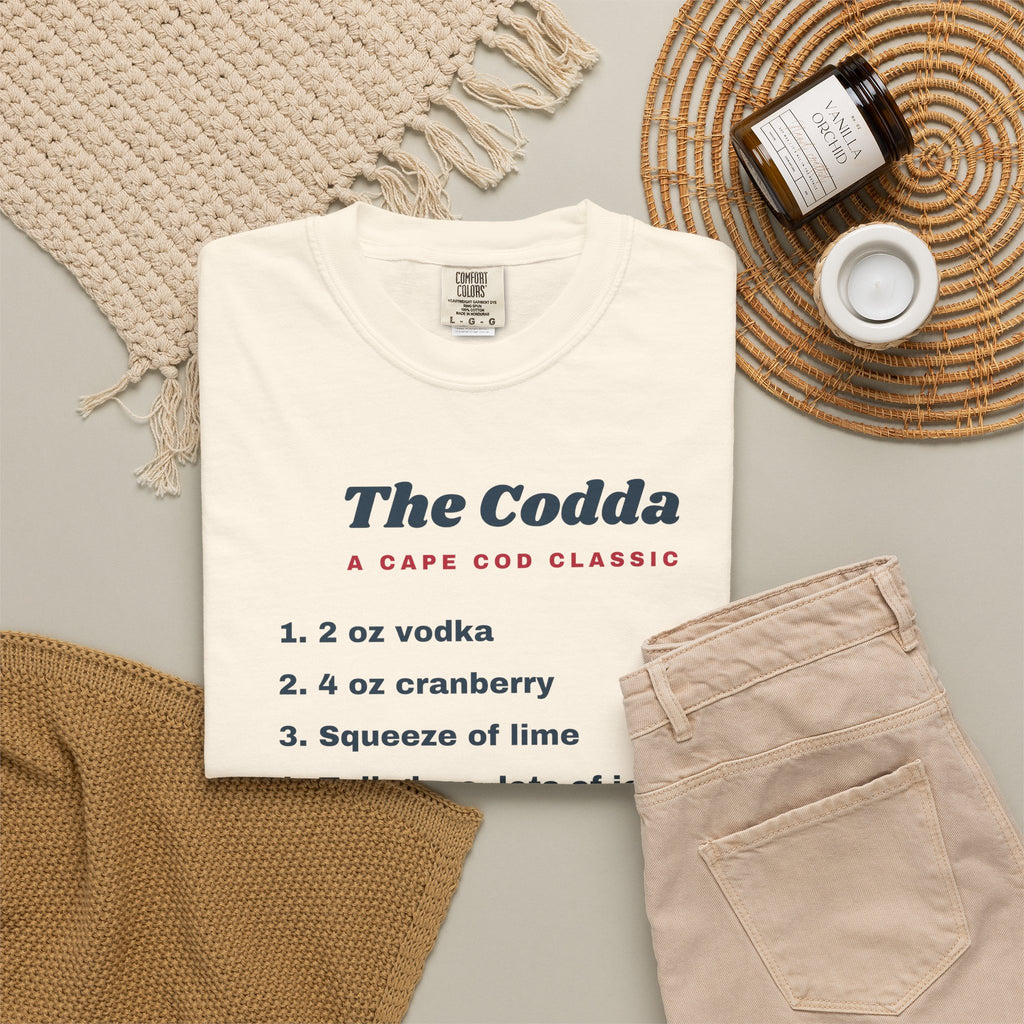 The Codda Recipe Tee | Cape Codder Cocktail Shirt